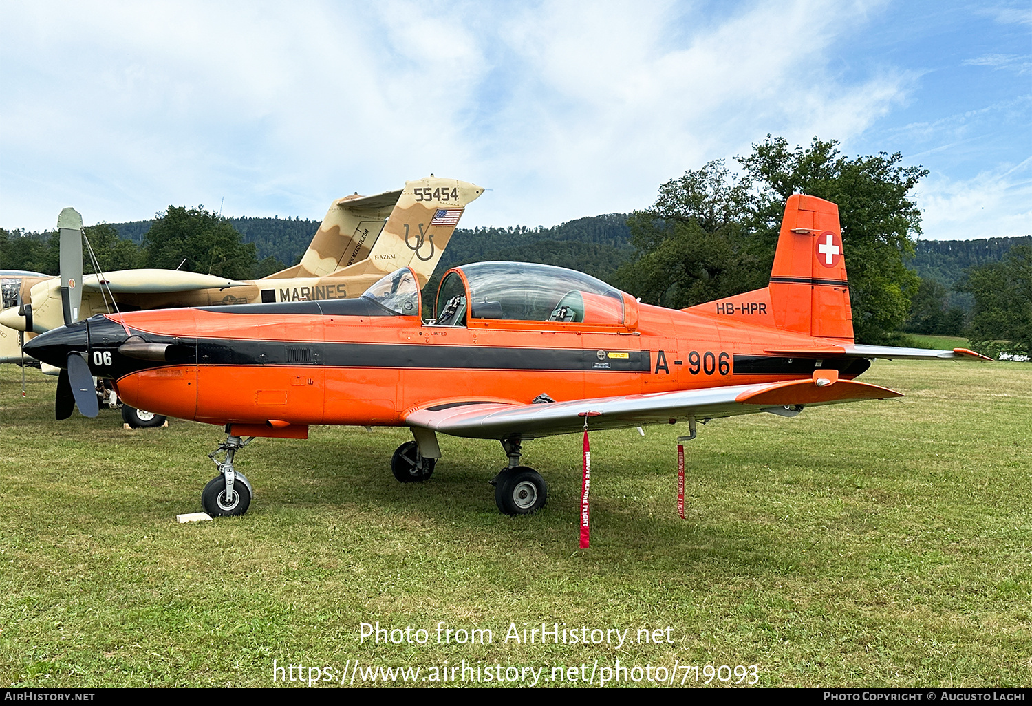 Aircraft Photo of HB-HPR / A-906 | Pilatus PC-7 | Switzerland - Air Force | AirHistory.net #719093