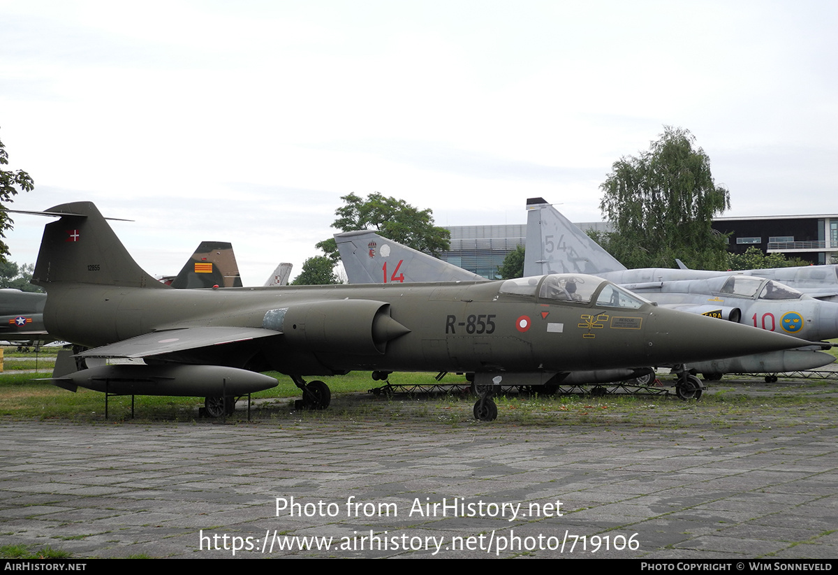 Aircraft Photo of R-855 | Canadair CF-104 Starfighter | Denmark - Air Force | AirHistory.net #719106