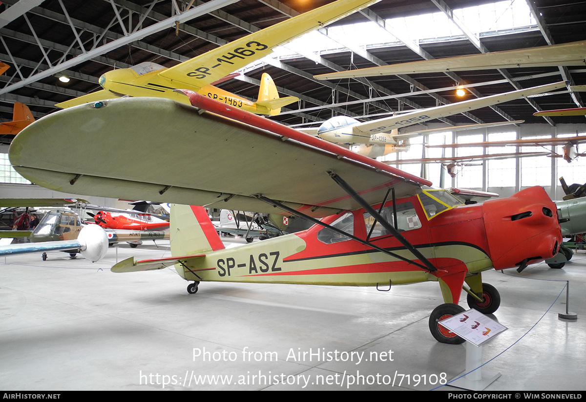 Aircraft Photo of SP-ASZ | Yakovlev Yak-12 | AirHistory.net #719108