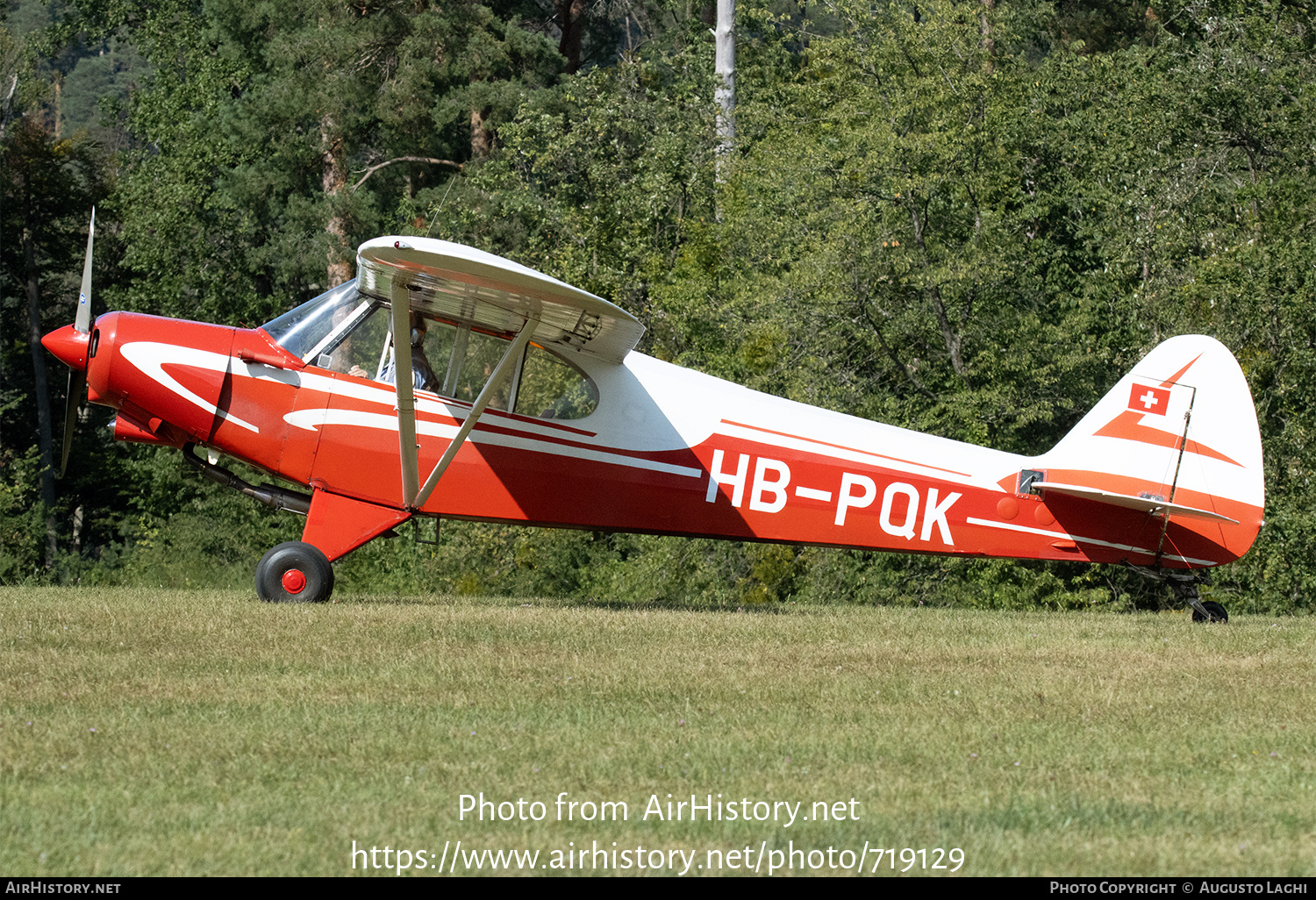 Aircraft Photo of HB-PQK | Piper PA-18-150 Super Cub | AirHistory.net #719129