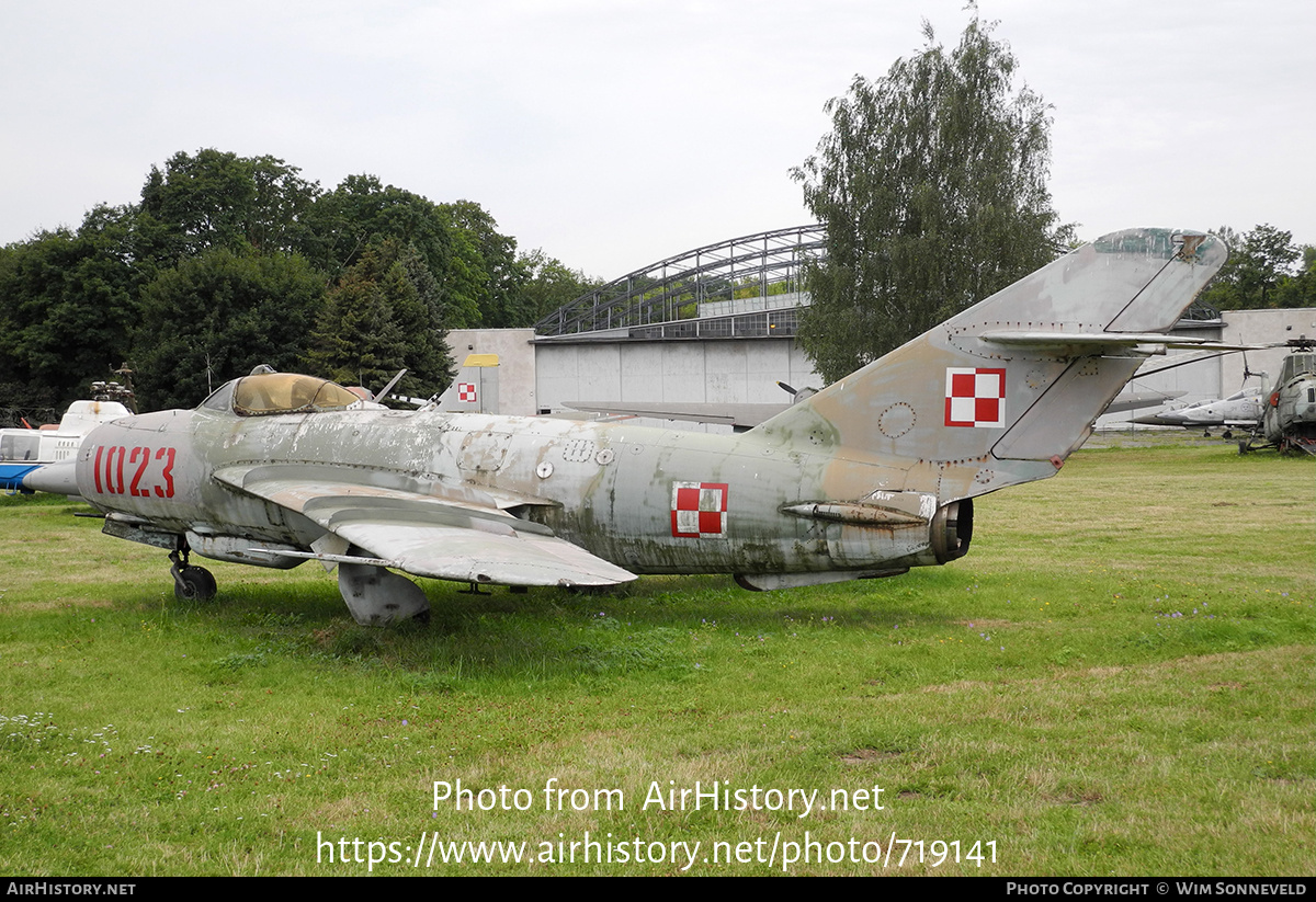 Aircraft Photo of 1023 | PZL-Mielec Lim-5 (MiG-17F) | Poland - Air Force | AirHistory.net #719141