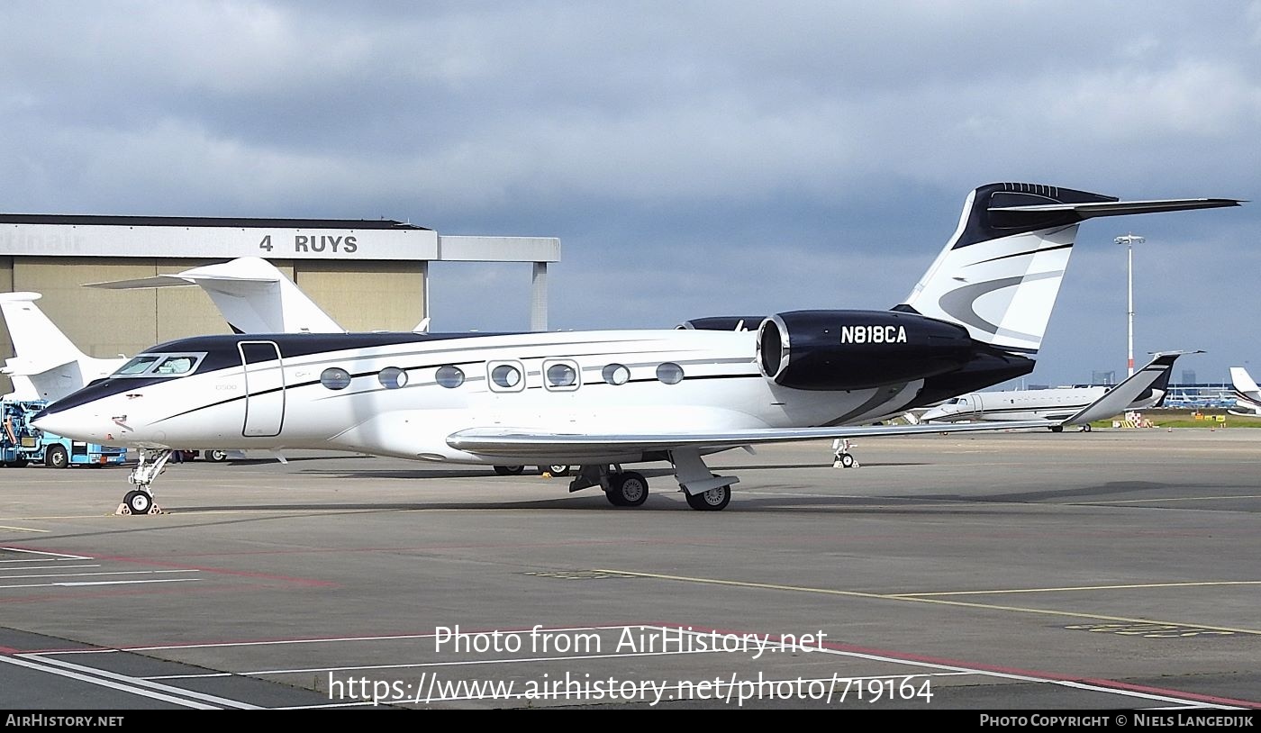 Aircraft Photo of N818CA | Gulfstream Aerospace G500 (G-VII) | AirHistory.net #719164