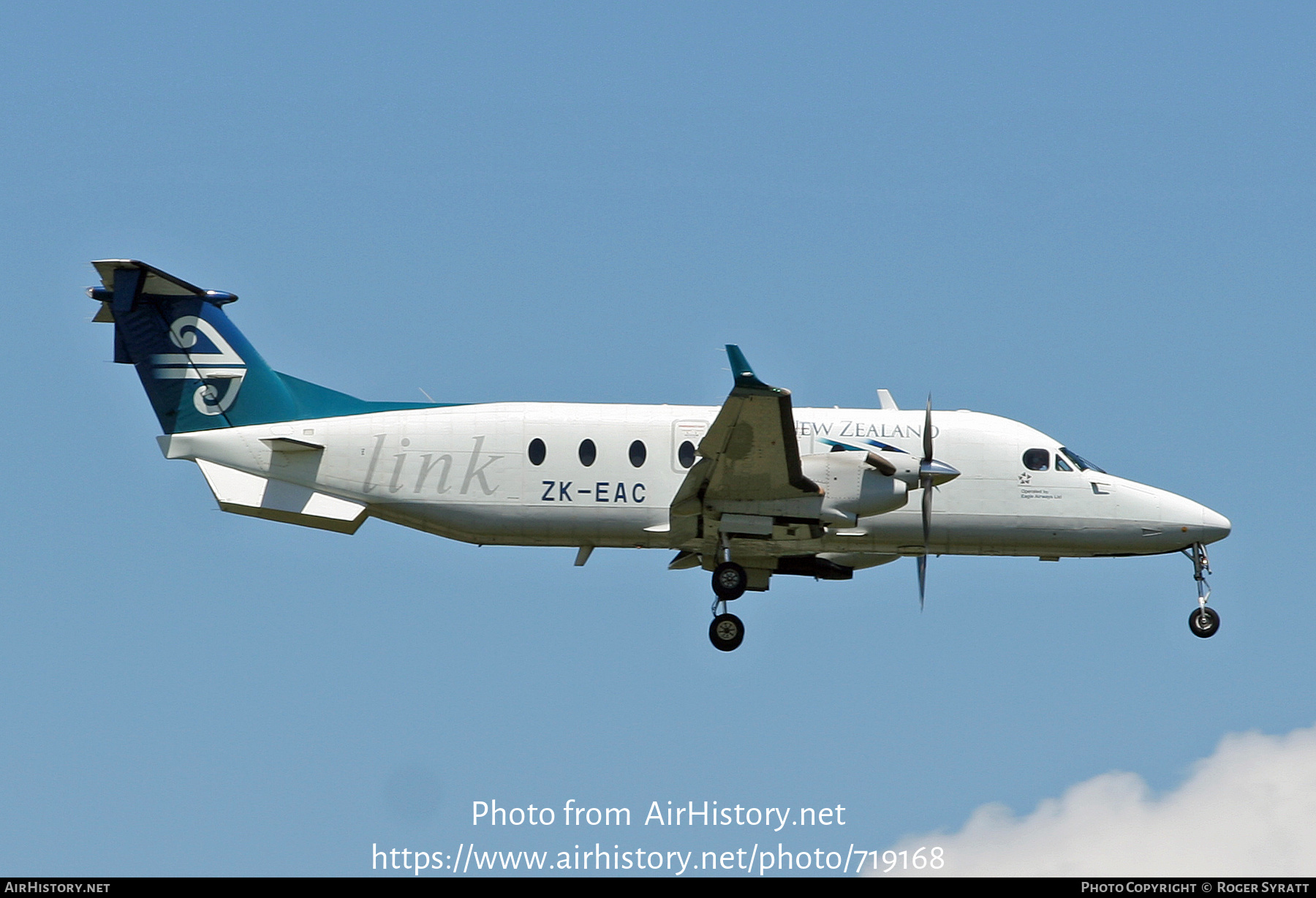 Aircraft Photo of ZK-EAC | Raytheon 1900D | Air New Zealand Link | AirHistory.net #719168