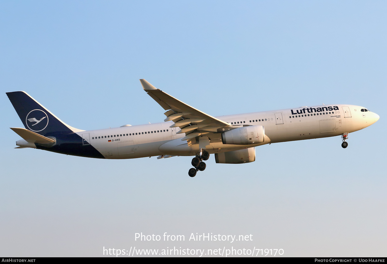 Aircraft Photo of D-AIKO | Airbus A330-343E | Lufthansa | AirHistory.net #719170