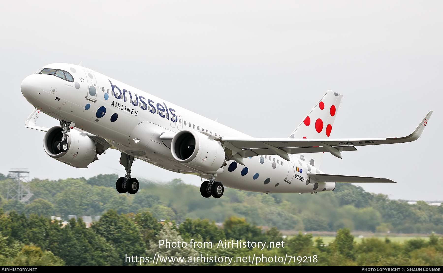 Aircraft Photo of OO-SBE | Airbus A320-251N | Brussels Airlines | AirHistory.net #719218