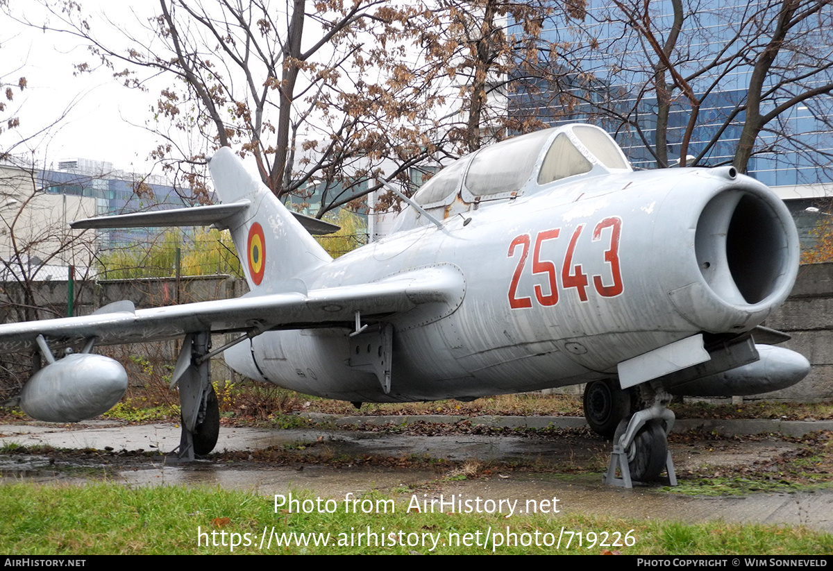 Aircraft Photo of 2543 | Aero CS-102 (MiG-15UTI) | Romania - Air Force | AirHistory.net #719226