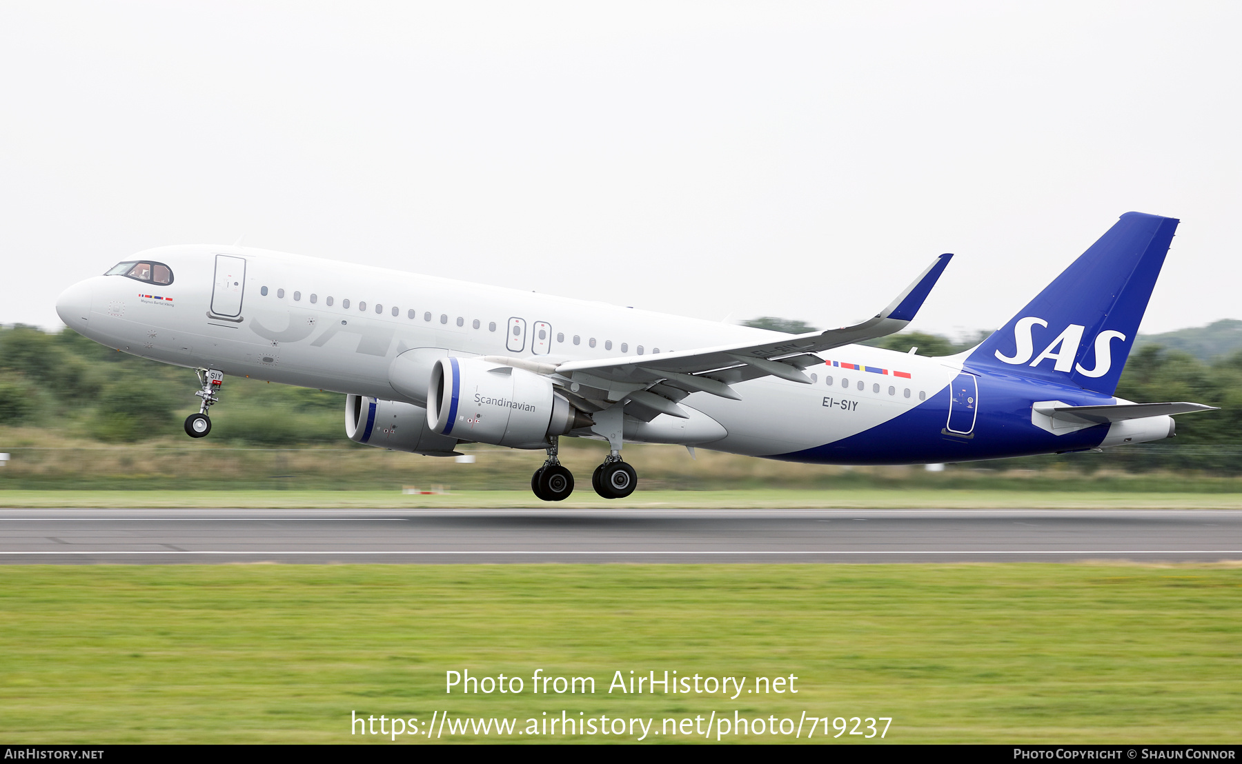 Aircraft Photo of EI-SIY | Airbus A320-251N | Scandinavian Airlines - SAS | AirHistory.net #719237