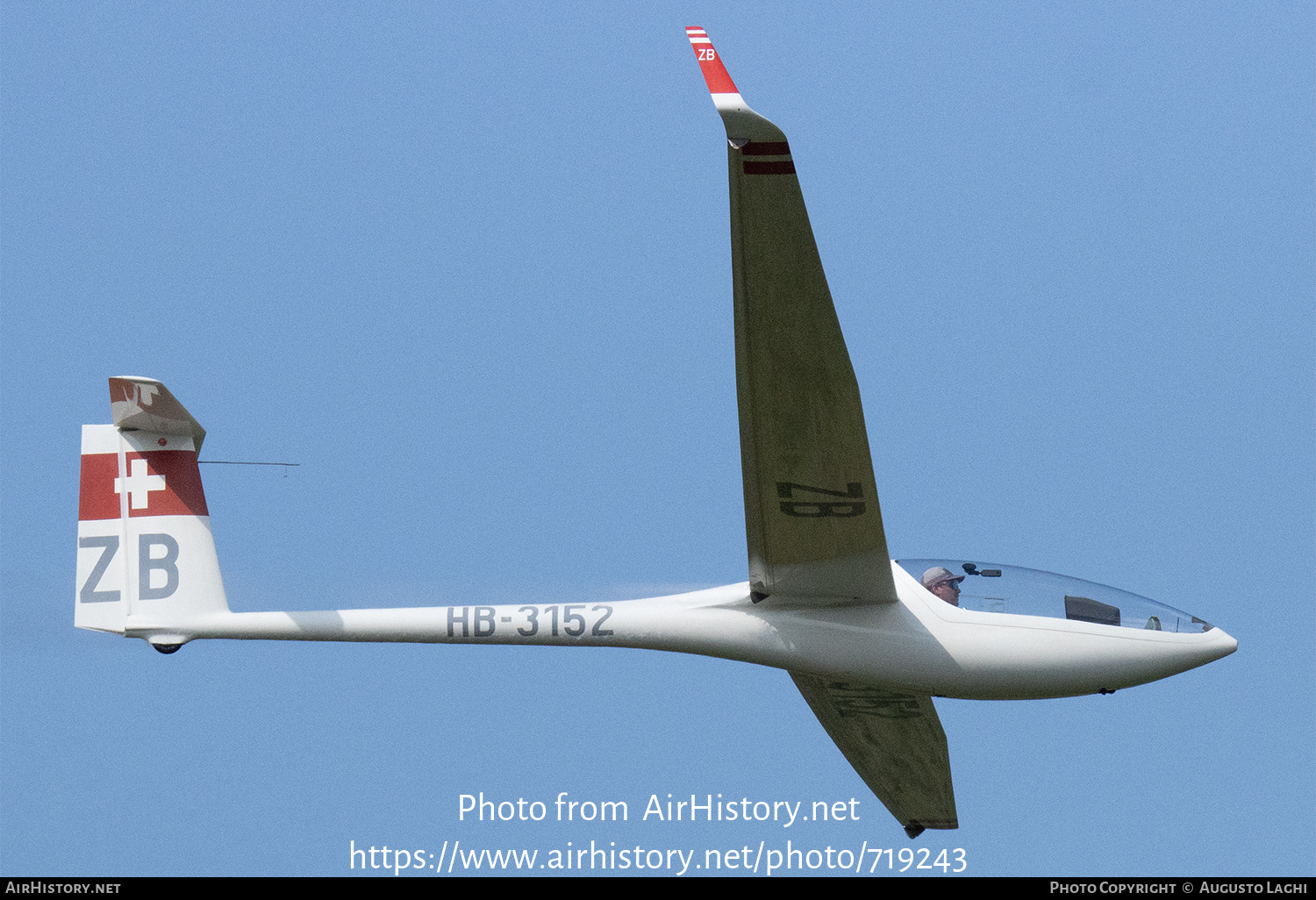 Aircraft Photo of HB-3152 | Glaser-Dirks DG-800S | AirHistory.net #719243