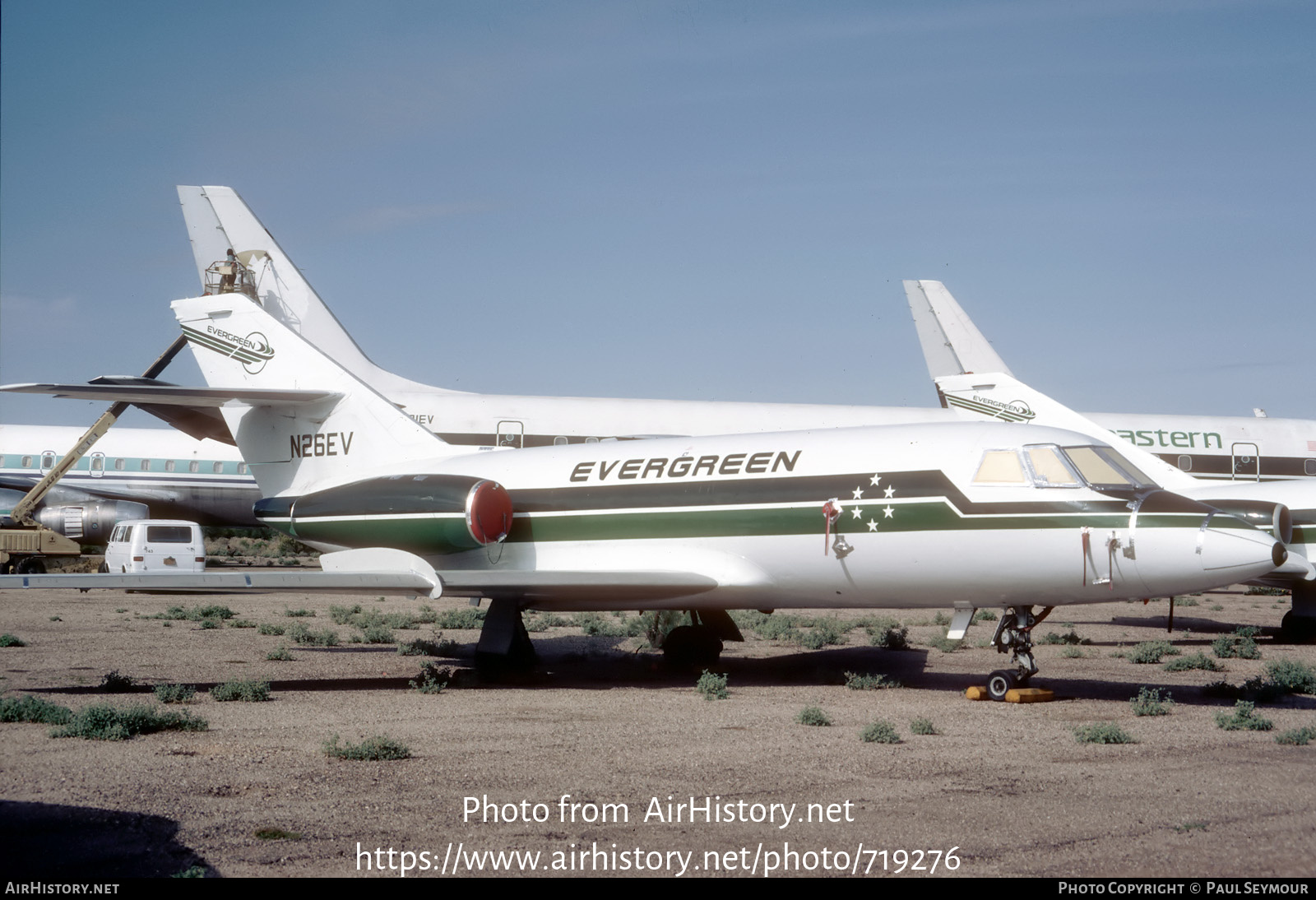 Aircraft Photo of N26EV | Dassault Falcon 20D(C) | Evergreen International Airlines | AirHistory.net #719276