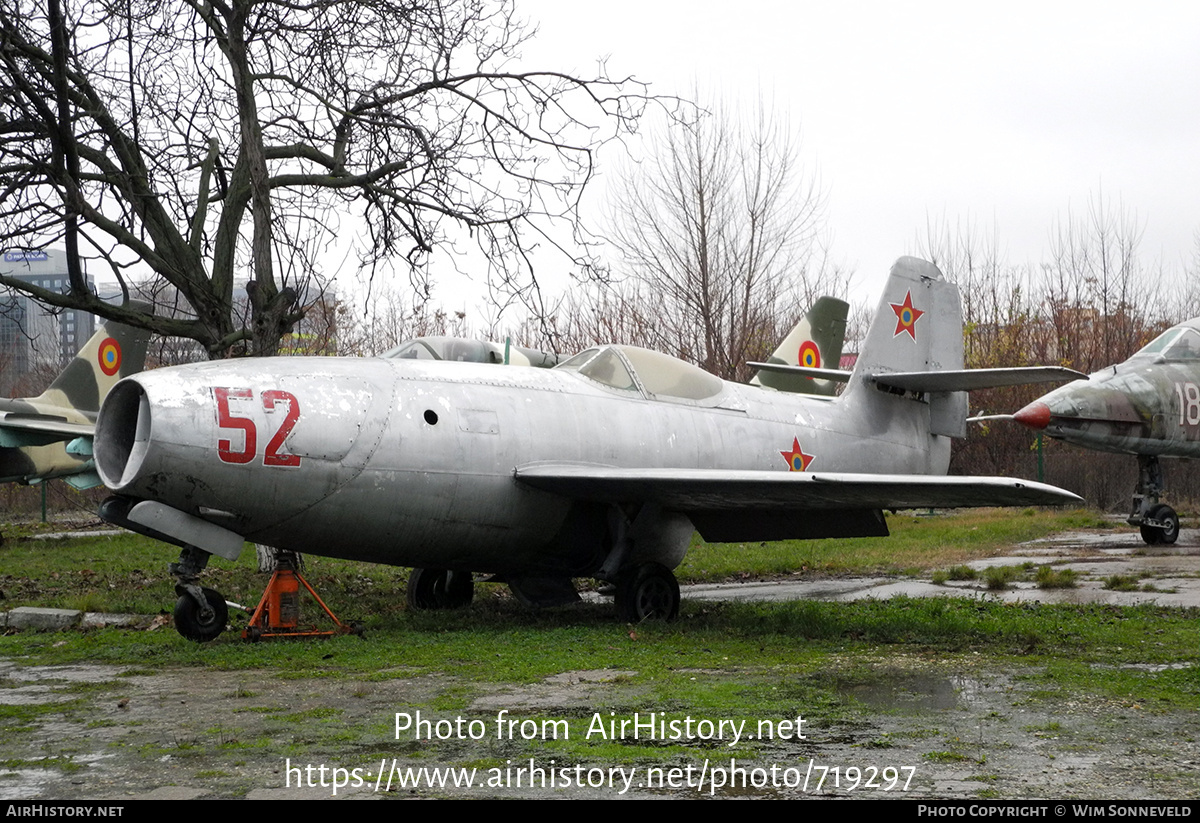 Aircraft Photo of 52 | Yakovlev Yak-23 | Romania - Air Force | AirHistory.net #719297