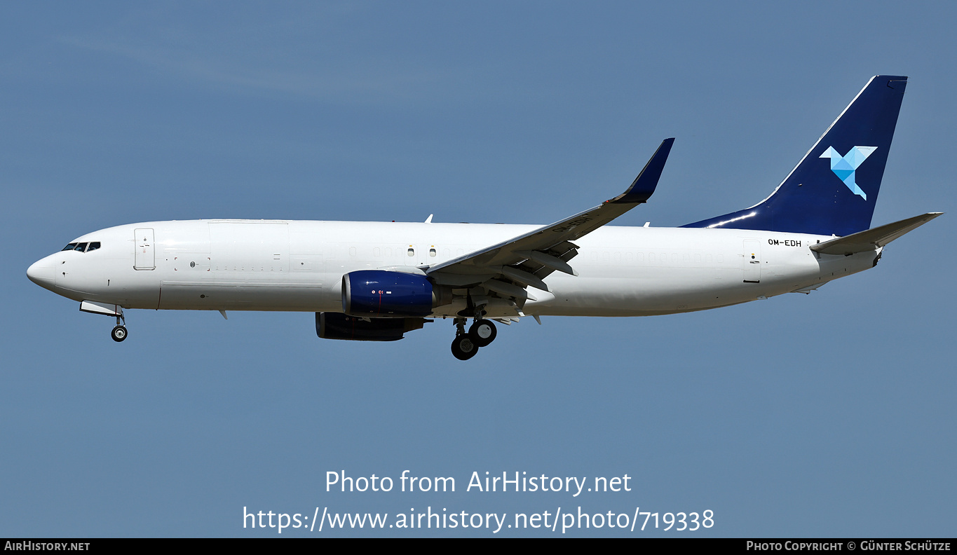 Aircraft Photo of OM-EDH | Boeing 737-883(SF) | AirExplore - Axe | AirHistory.net #719338