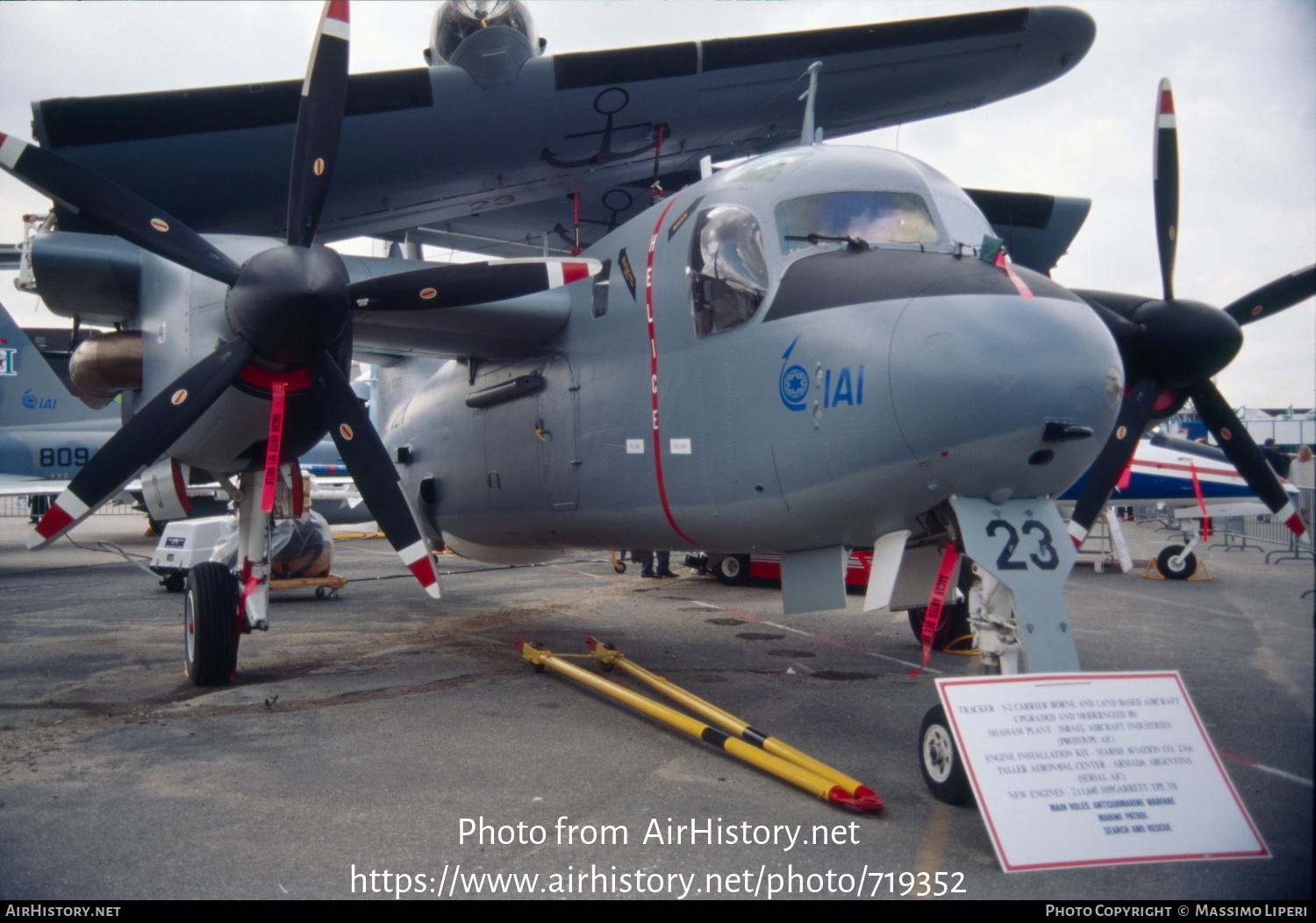 Aircraft Photo of 2-AS-23 / 0702 | Grumman S-2E Tracker | Argentina - Navy | AirHistory.net #719352