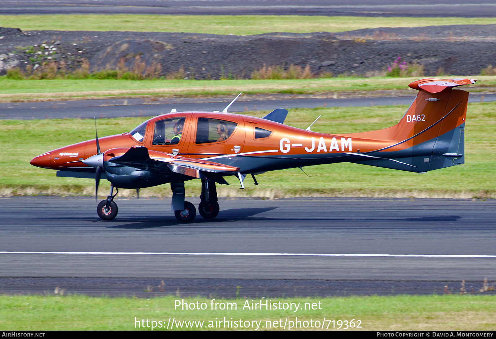 Aircraft Photo of G-JAAM | Diamond DA62 | AirHistory.net #719362