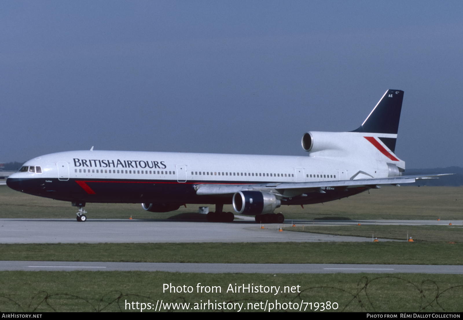 Aircraft Photo of G-BBAE | Lockheed L-1011-385-1 TriStar 1 | British Airtours | AirHistory.net #719380