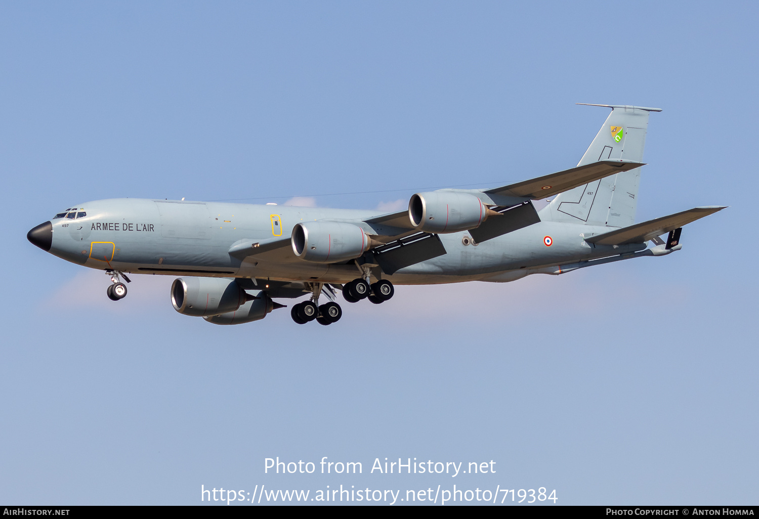 Aircraft Photo of 497 | Boeing KC-135R Stratotanker | France - Air Force | AirHistory.net #719384