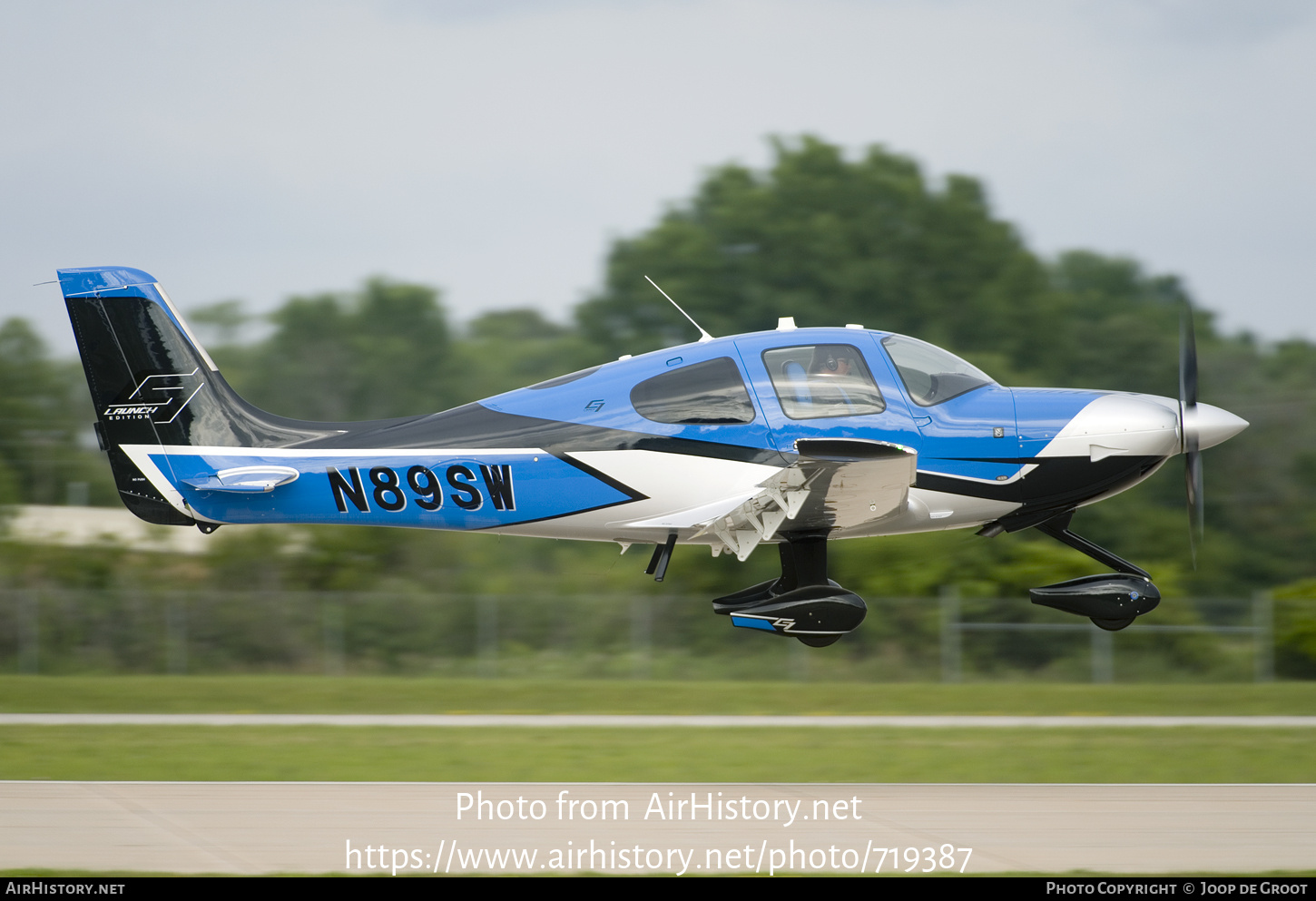 Aircraft Photo of N89SW | Cirrus SR-22T G7-GTS | AirHistory.net #719387