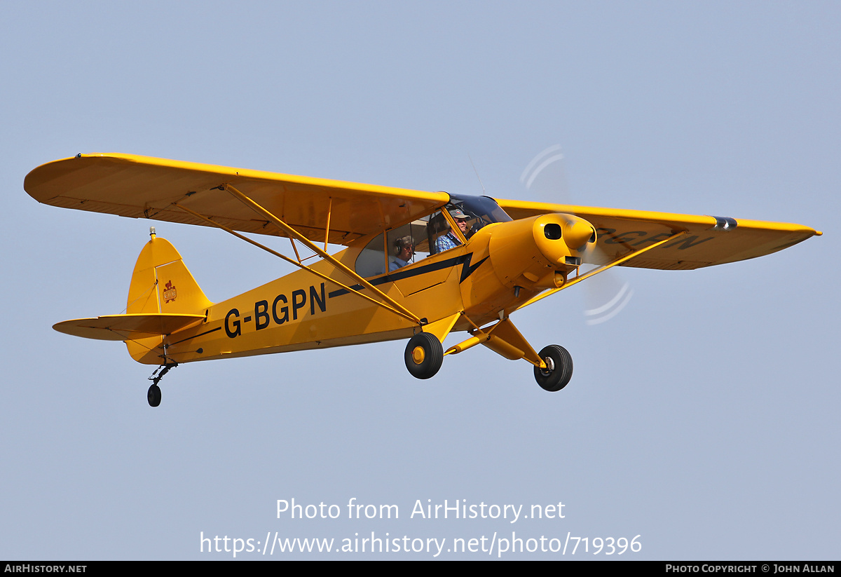 Aircraft Photo of G-BGPN | Piper PA-18-150 Super Cub | AirHistory.net #719396