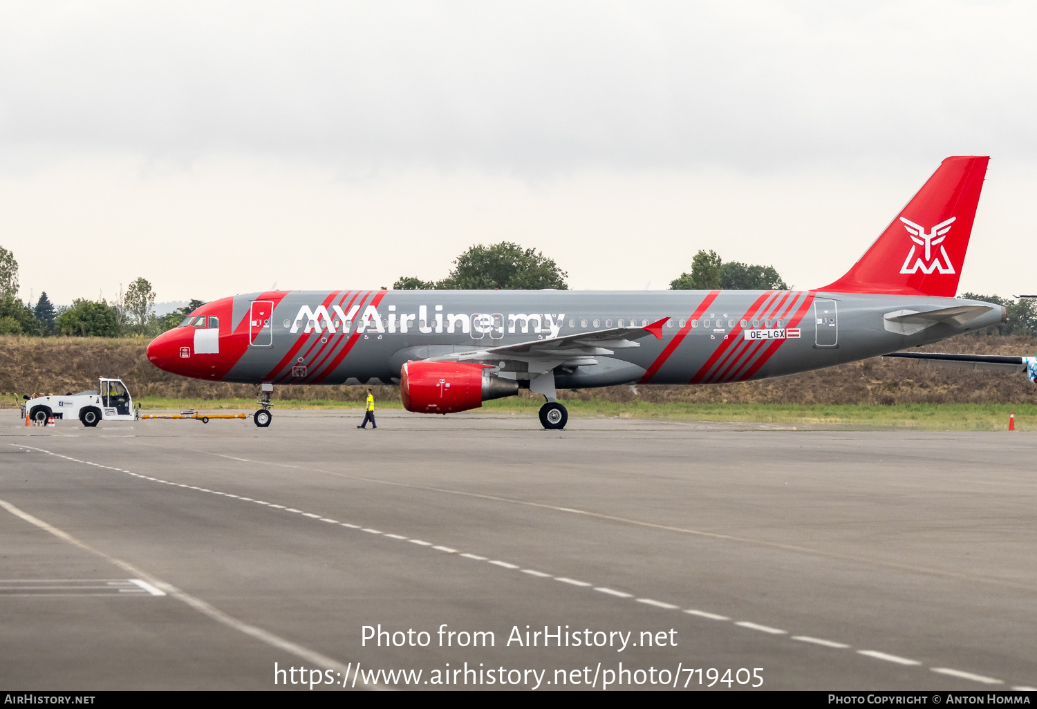 Aircraft Photo of OE-LGX | Airbus A320-216 | MyAirline | AirHistory.net #719405