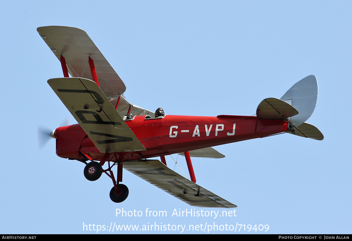 Aircraft Photo of G-AVPJ | De Havilland D.H. 82A Tiger Moth II | AirHistory.net #719409