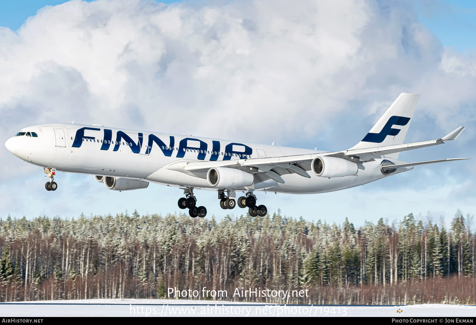 Aircraft Photo of OH-LQB | Airbus A340-313 | Finnair | AirHistory.net #719413