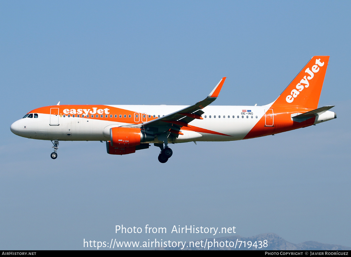 Aircraft Photo of OE-ING | Airbus A320-214 | EasyJet | AirHistory.net #719438