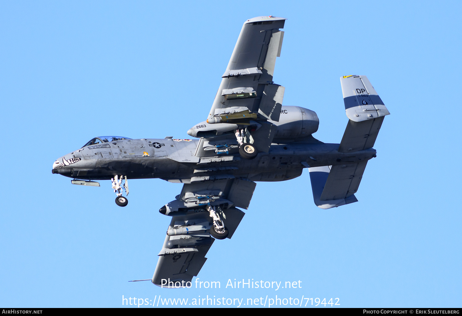 Aircraft Photo of 82-0663 / AF82-663 | Fairchild A-10C Thunderbolt II | USA - Air Force | AirHistory.net #719442