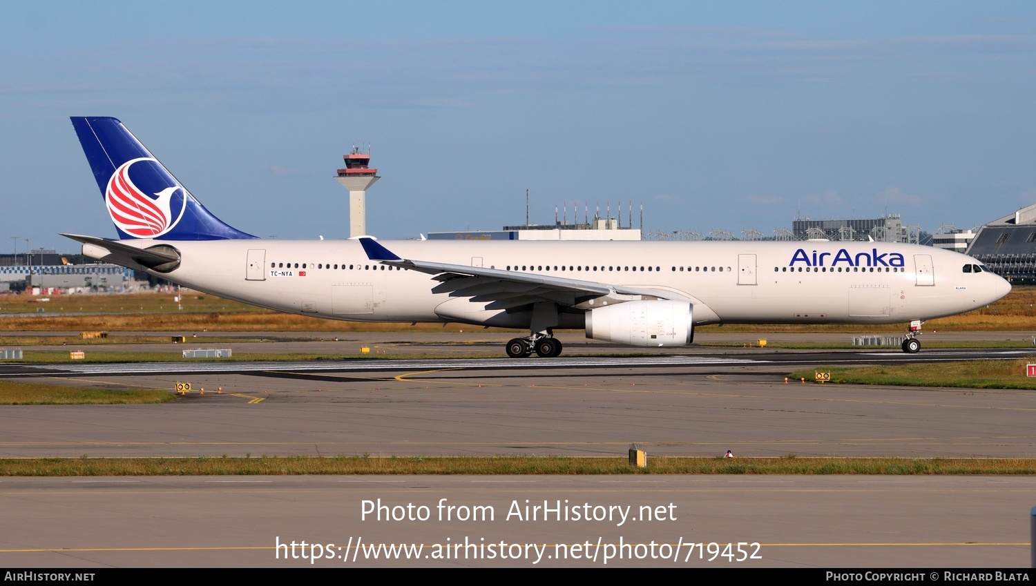 Aircraft Photo of TC-NYA | Airbus A330-343 | Air Anka | AirHistory.net #719452