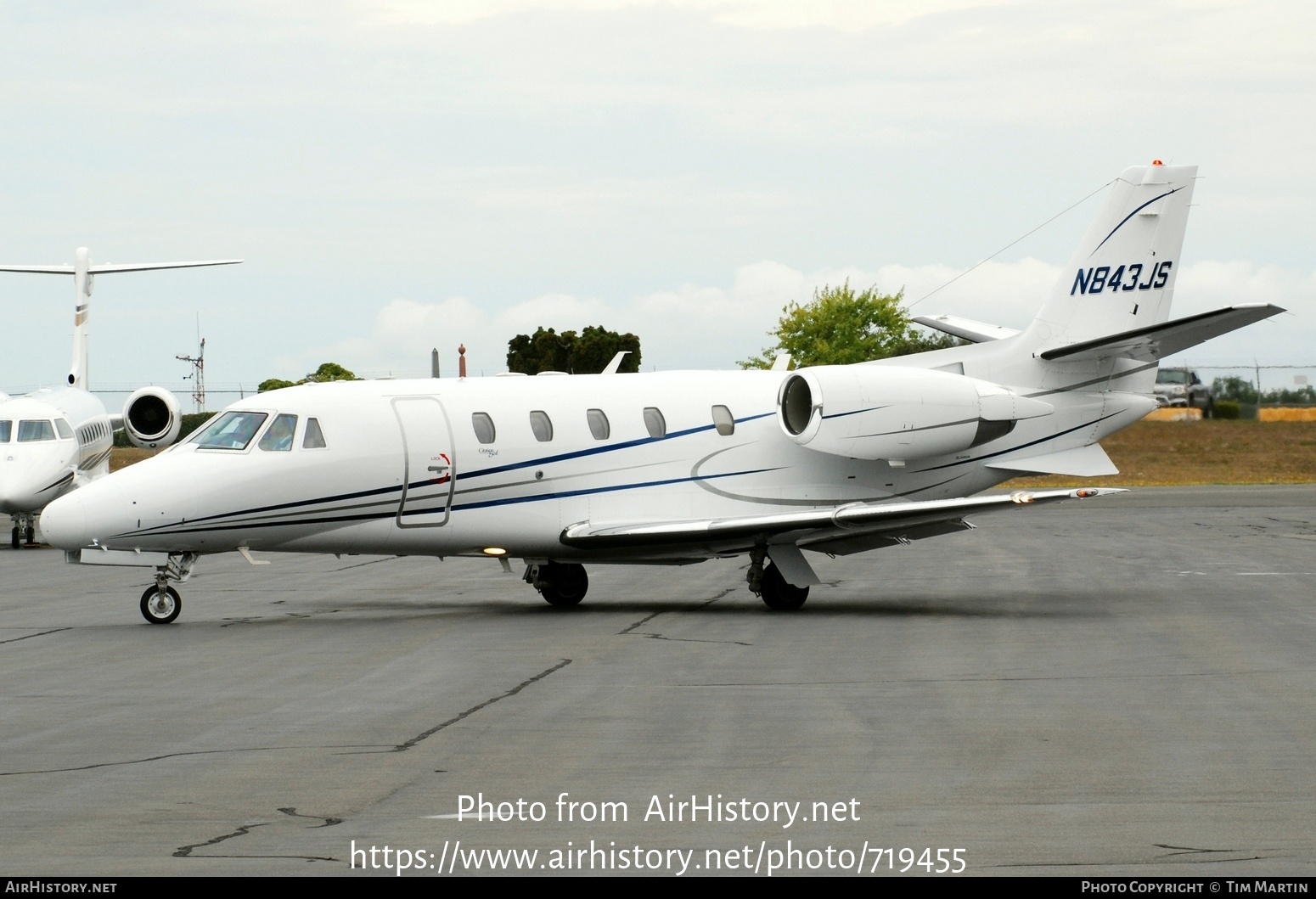 Aircraft Photo of N843JS | Cessna 560XL Citation Excel | AirHistory.net #719455