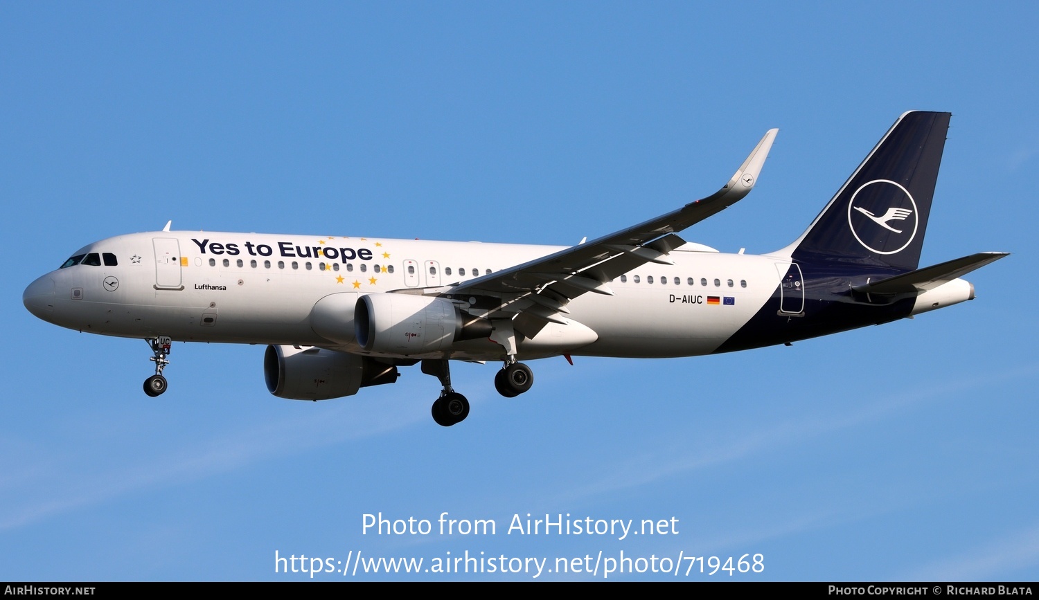 Aircraft Photo of D-AIUC | Airbus A320-214 | Lufthansa | AirHistory.net #719468