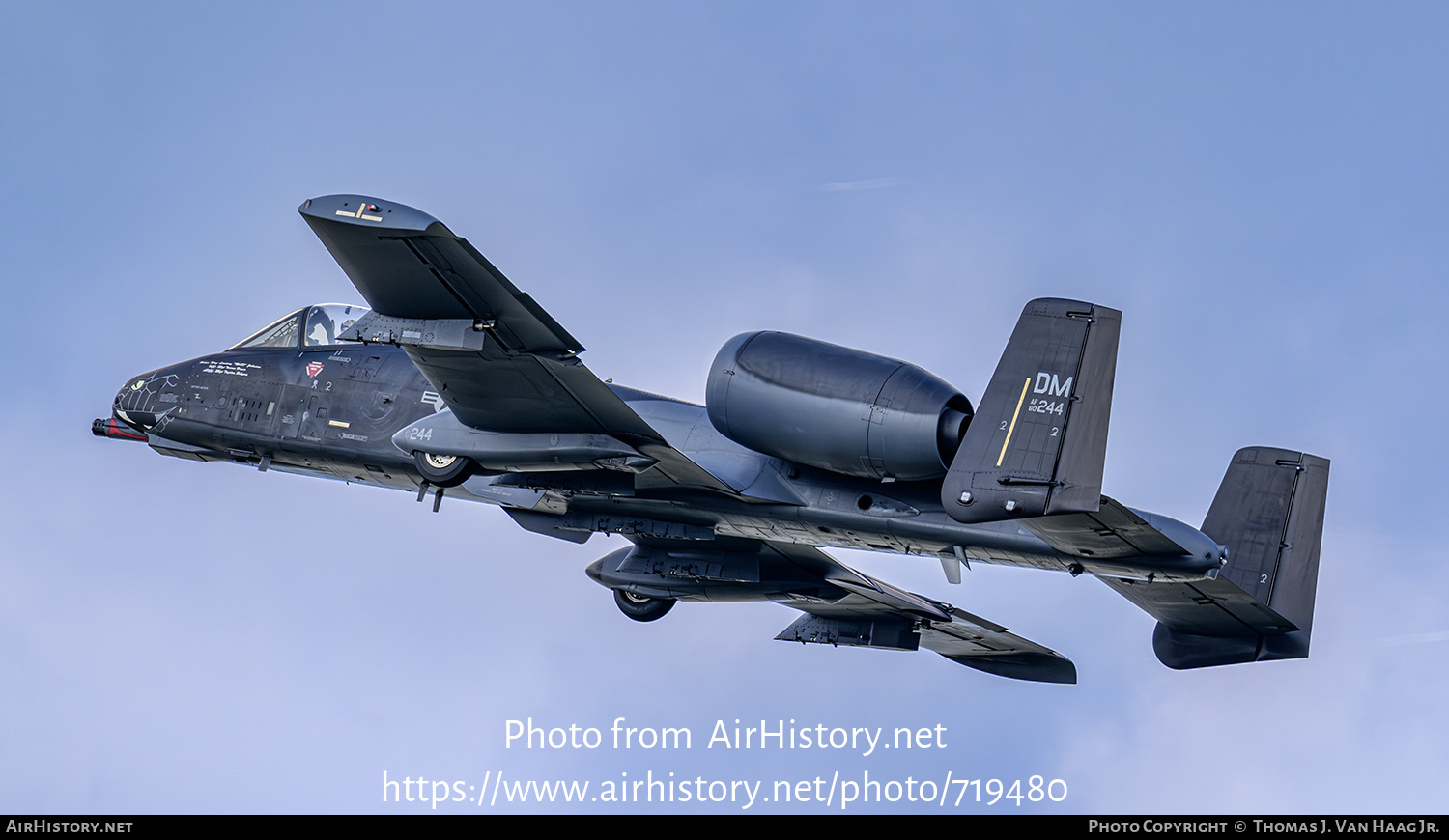 Aircraft Photo of 80-0244 / AF80-244 | Fairchild A-10C Thunderbolt II | USA - Air Force | AirHistory.net #719480