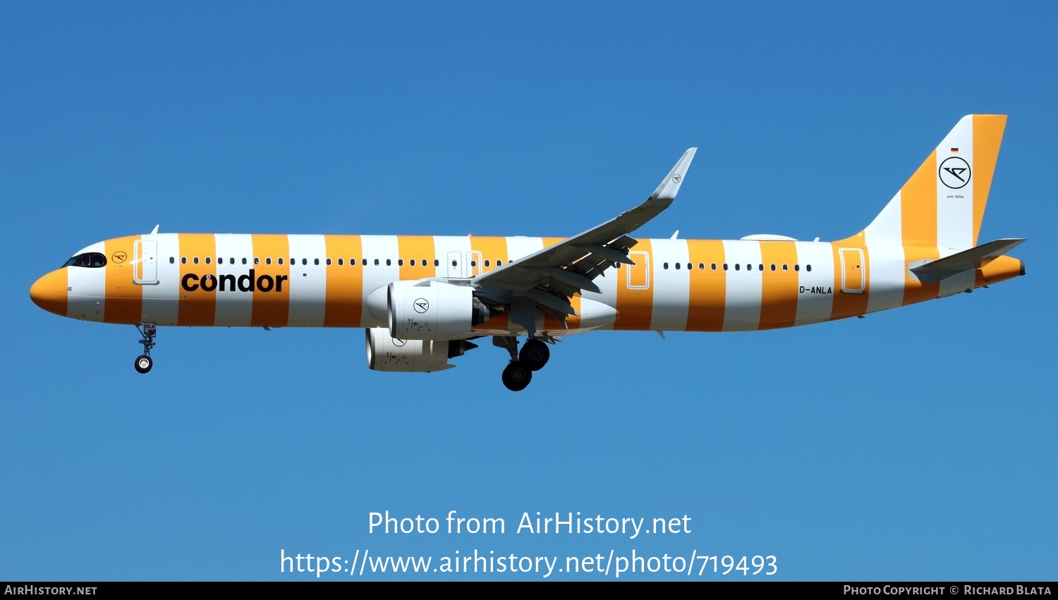 Aircraft Photo of D-ANLA | Airbus A321-271NX | Condor Flugdienst | AirHistory.net #719493