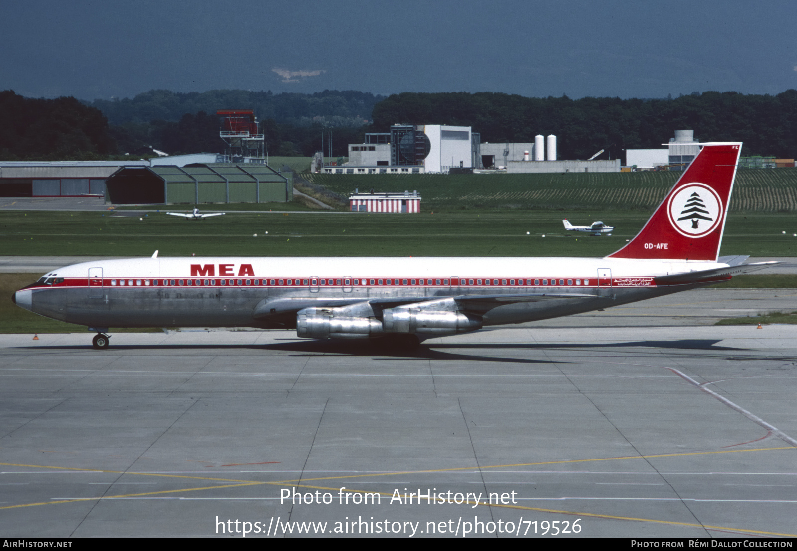 Aircraft Photo of OD-AFE | Boeing 707-3B4C | MEA - Middle East Airlines | AirHistory.net #719526