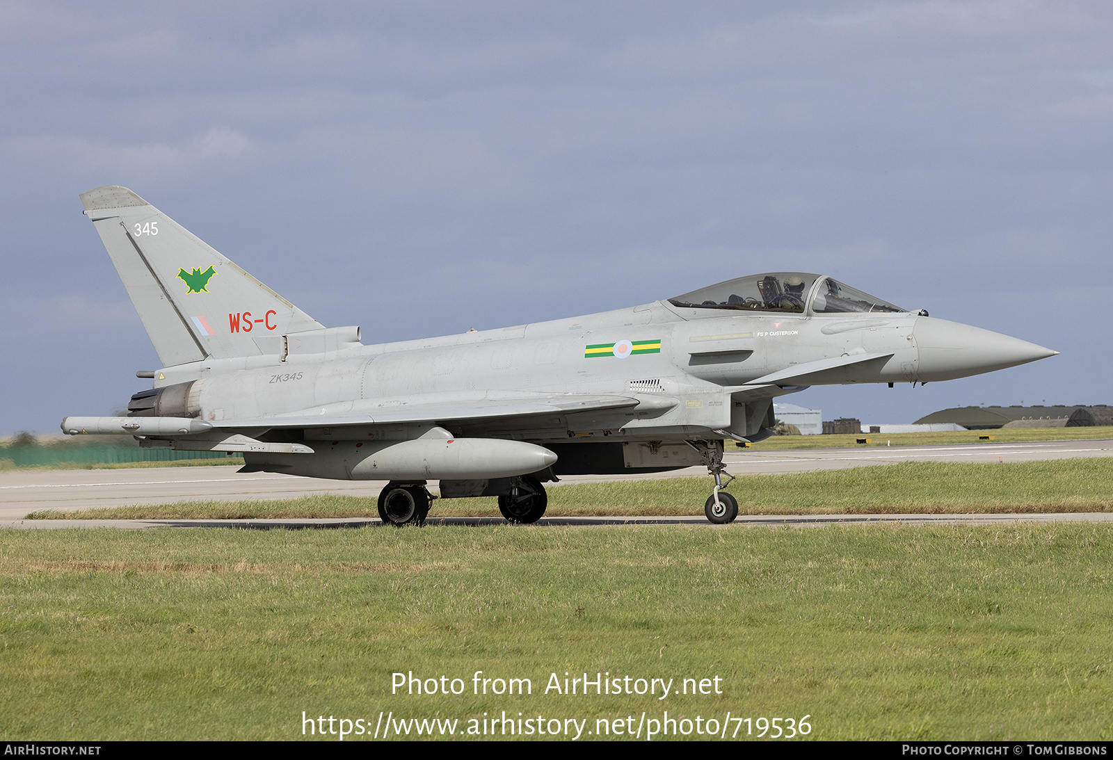 Aircraft Photo of ZK345 | Eurofighter EF-2000 Typhoon FGR4 | UK - Air Force | AirHistory.net #719536