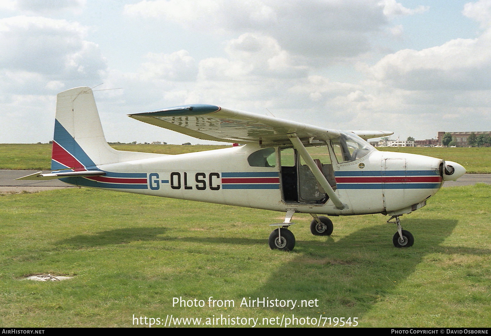 Aircraft Photo of G-OLSC | Cessna 182A Skylane | AirHistory.net #719545