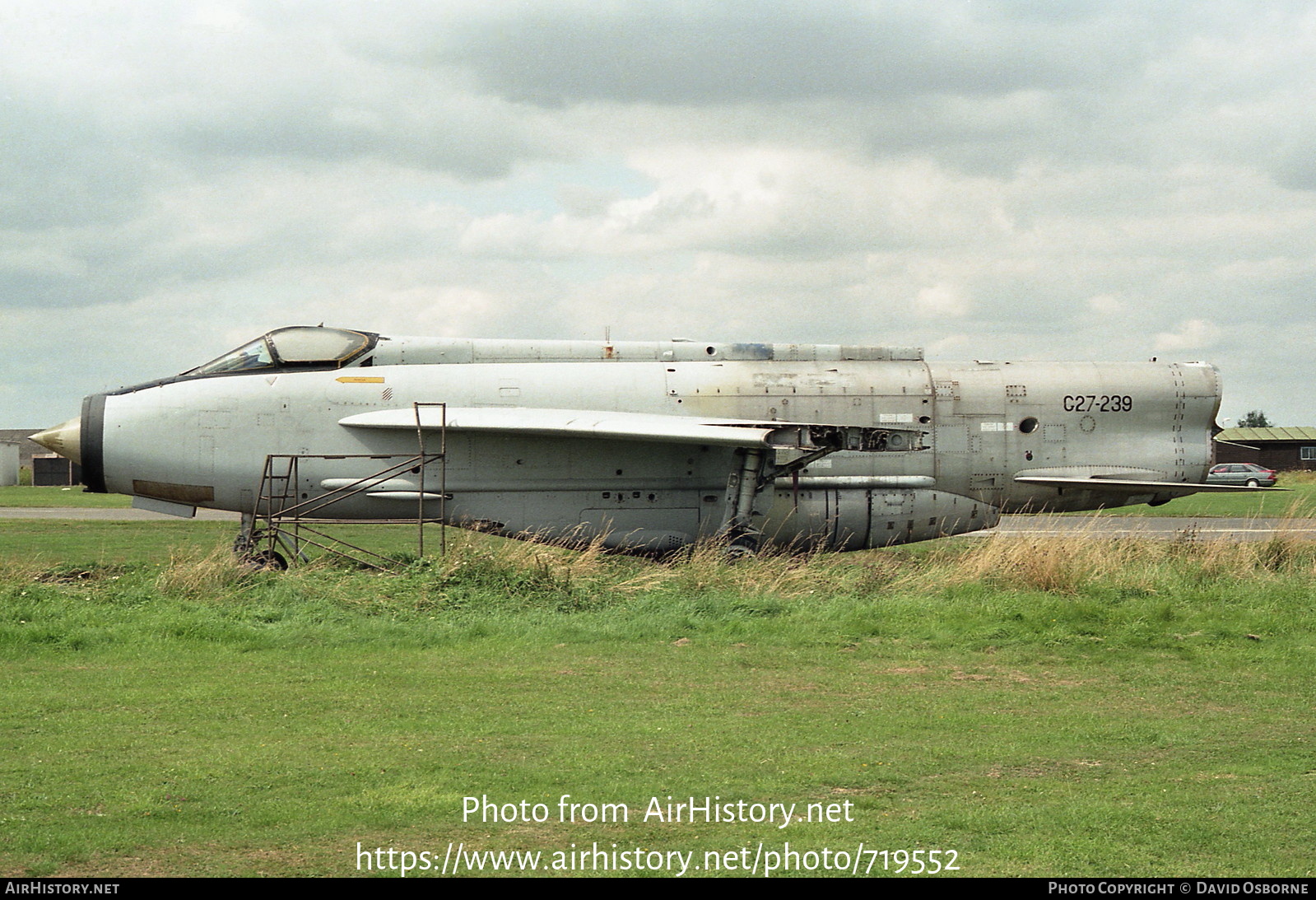 Aircraft Photo of G-BNCA / G27-239 | English Electric Lightning F2A | AirHistory.net #719552