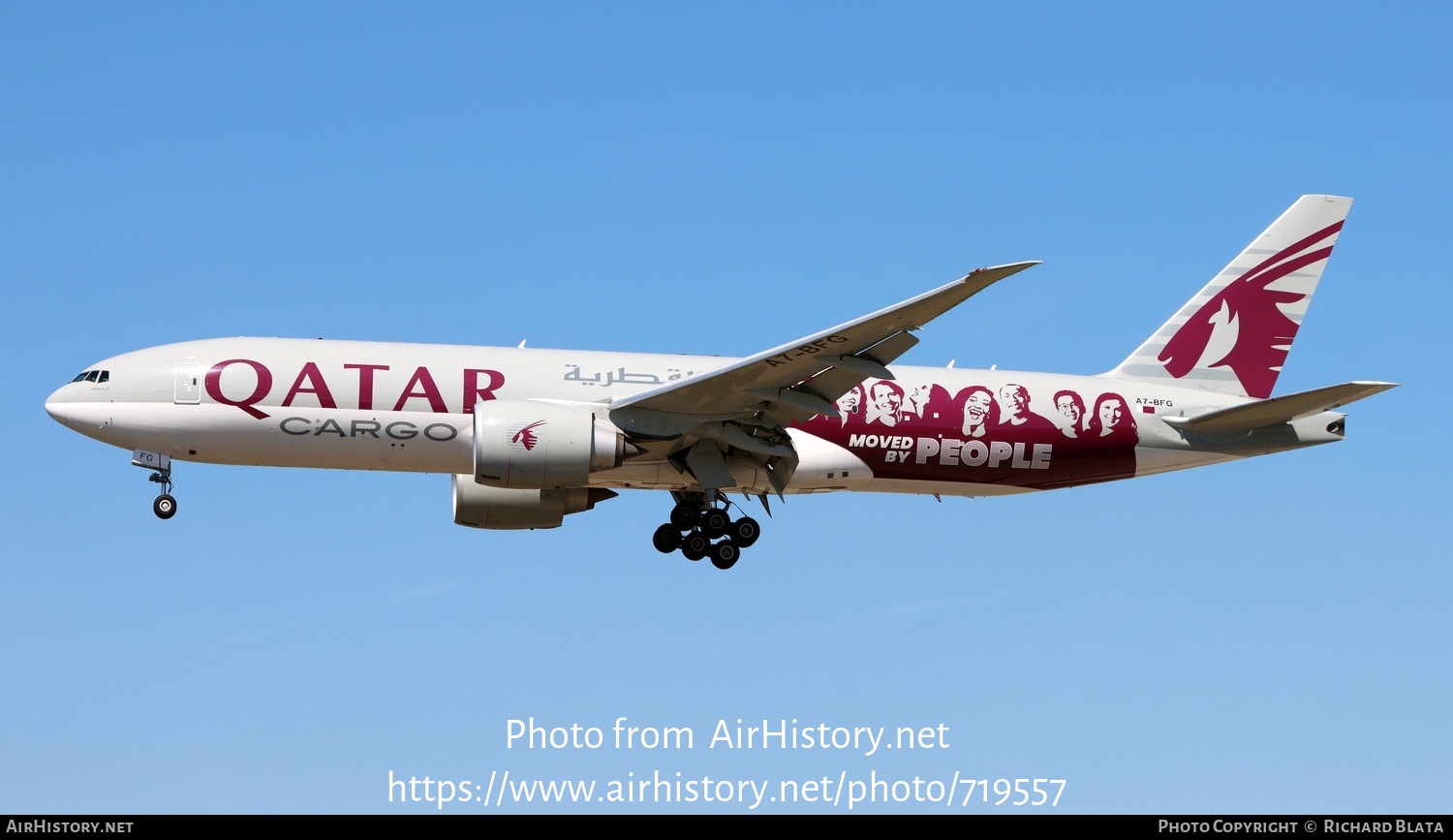 Aircraft Photo of A7-BFG | Boeing 777-FDZ | Qatar Airways Cargo | AirHistory.net #719557