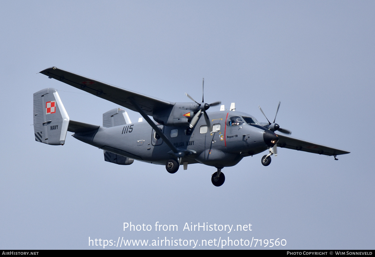 Aircraft Photo of 1115 | PZL-Mielec M-28B Bryza 1R | Poland - Navy | AirHistory.net #719560