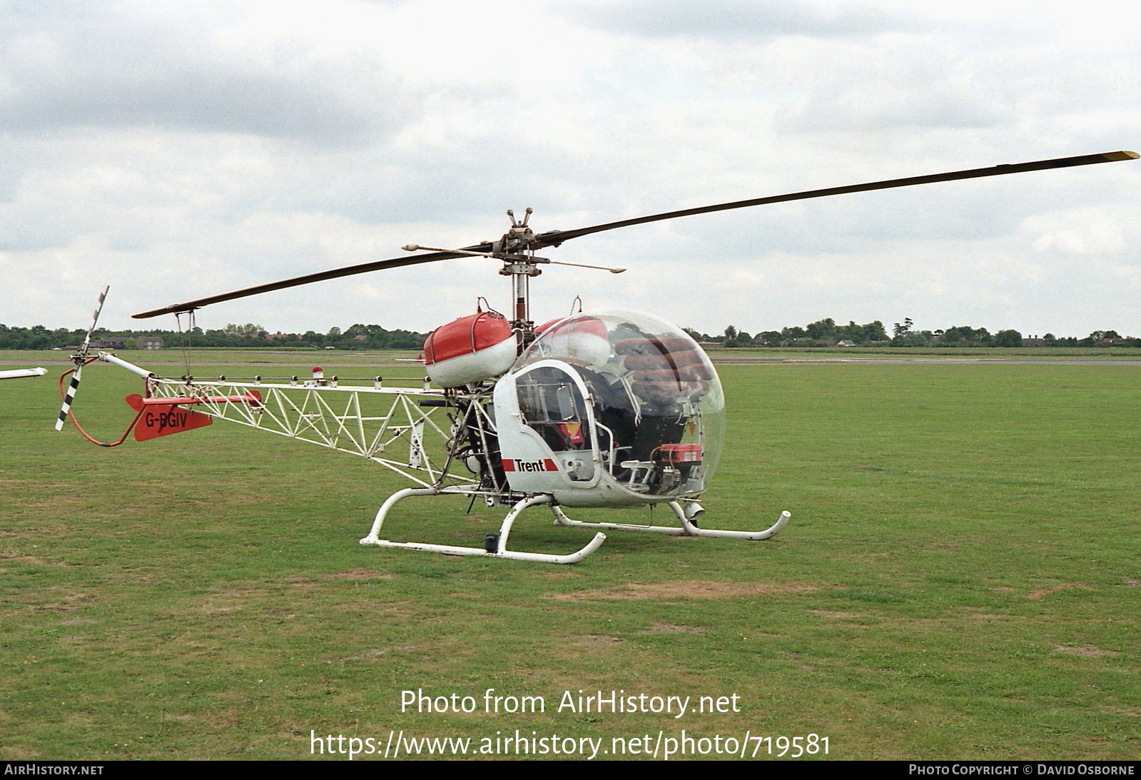 Aircraft Photo of G-BGIV | Bell 47G-5 | Trent Air Services | AirHistory.net #719581