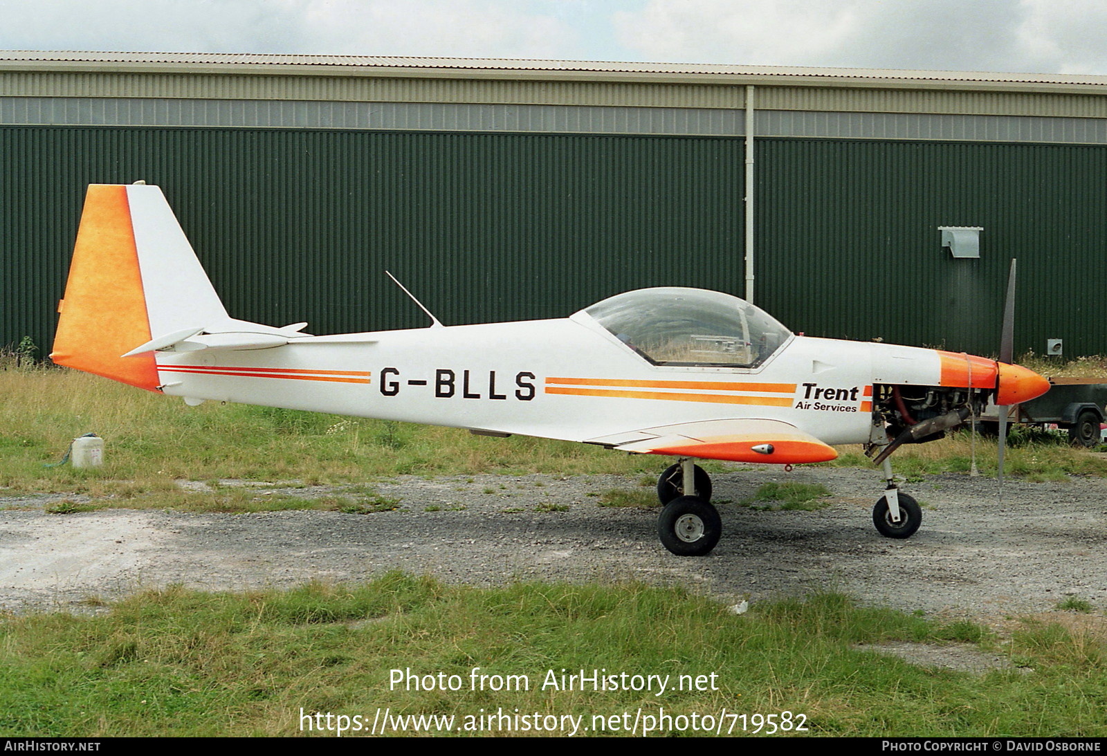 Aircraft Photo of G-BLLS | Slingsby T-67B | Trent Air Services | AirHistory.net #719582