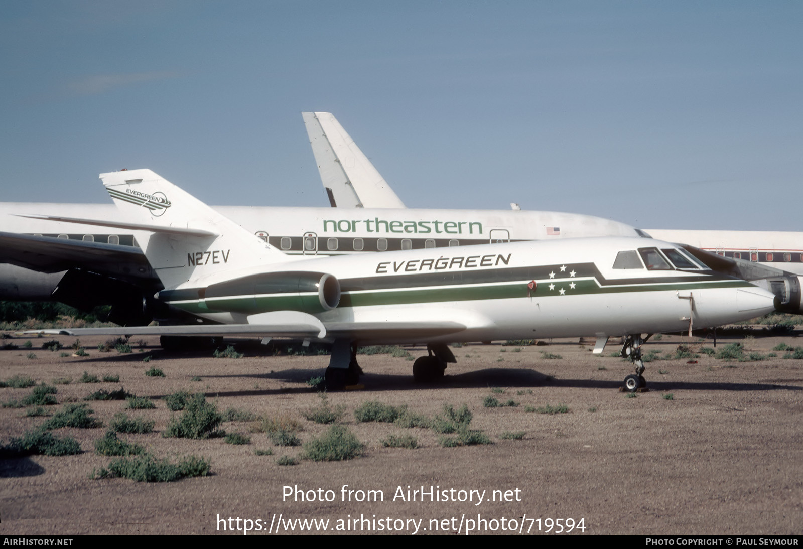 Aircraft Photo of N27EV | Dassault Falcon 20D(C) | Evergreen International Airlines | AirHistory.net #719594