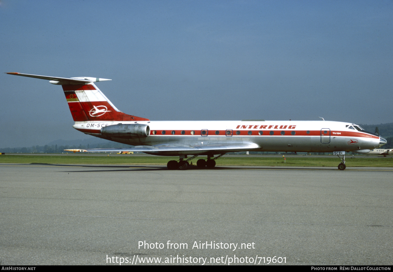 Aircraft Photo of DM-SCE | Tupolev Tu-134 | Interflug | AirHistory.net #719601