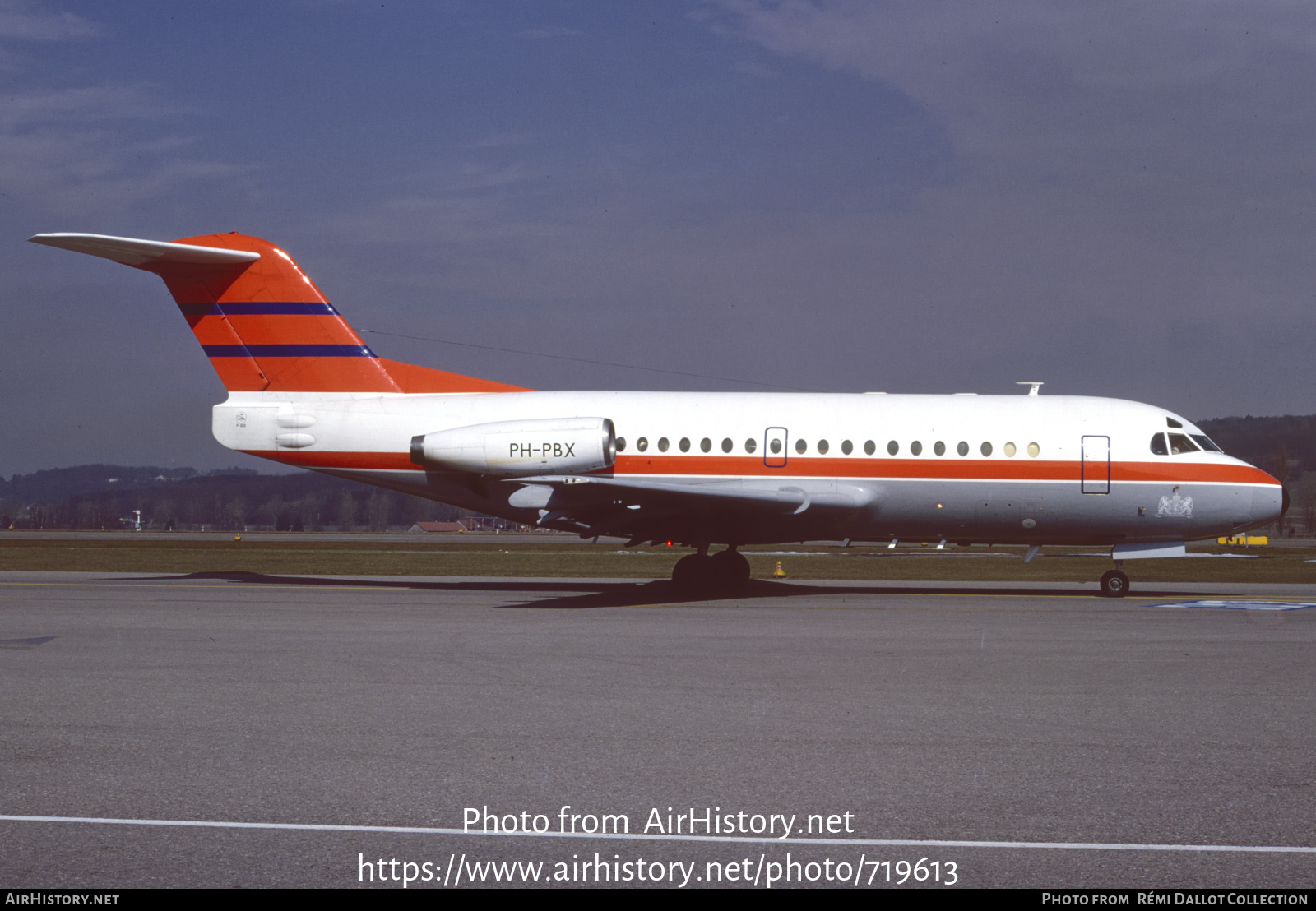 Aircraft Photo of PH-PBX | Fokker F28-1000 Fellowship | Netherlands Government | AirHistory.net #719613