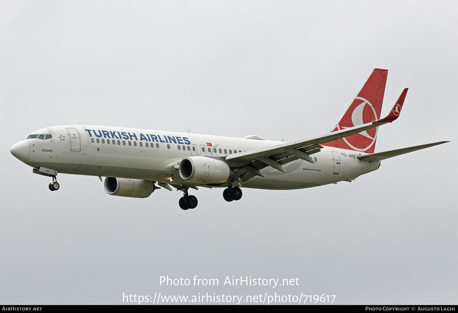 Aircraft Photo of TC-JHS | Boeing 737-8F2 | Turkish Airlines | AirHistory.net #719617