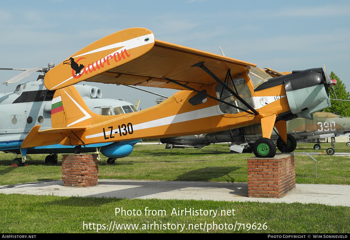 Aircraft Photo of LZ-130 | PZL-Okecie PZL-101A Gawron | AirHistory.net #719626