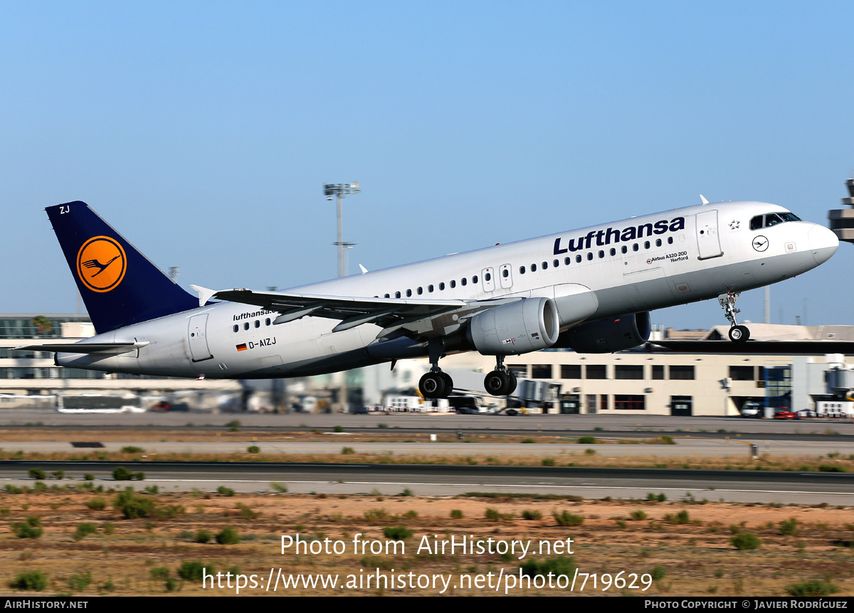 Aircraft Photo of D-AIZJ | Airbus A320-214 | Lufthansa | AirHistory.net #719629