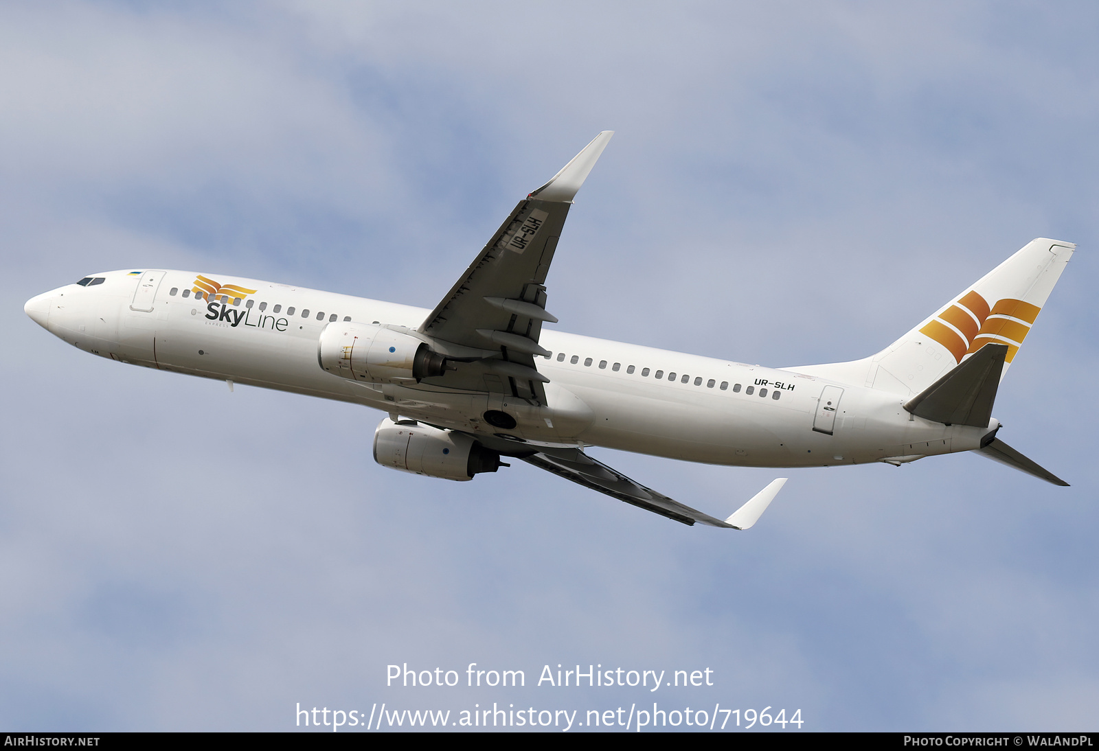 Aircraft Photo of UR-SLH | Boeing 737-8AS | Skyline Express Airline | AirHistory.net #719644