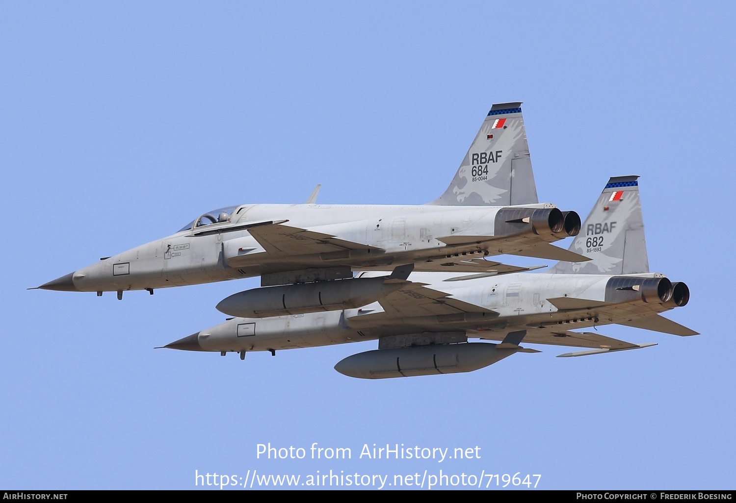 Aircraft Photo of 684 | Northrop F-5E Tiger II | Bahrain - Air Force | AirHistory.net #719647