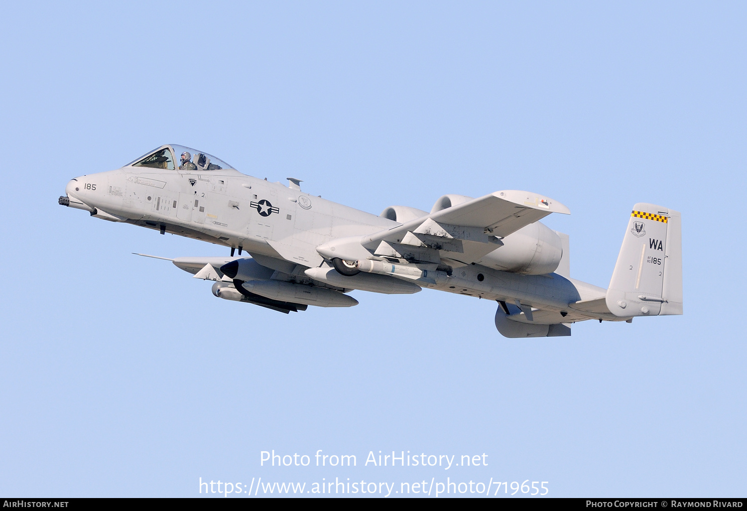 Aircraft Photo of 80-0185 / AF80-185 | Fairchild A-10C Thunderbolt II | USA - Air Force | AirHistory.net #719655