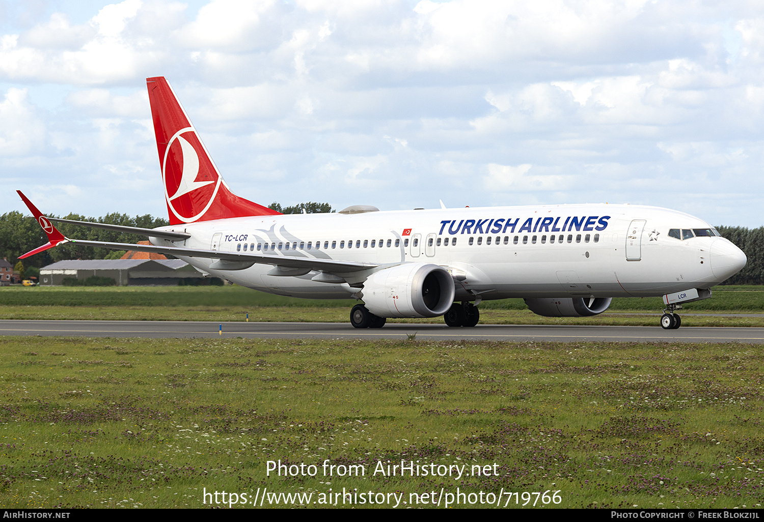 Aircraft Photo of TC-LCR | Boeing 737-8 Max 8 | Turkish Airlines | AirHistory.net #719766