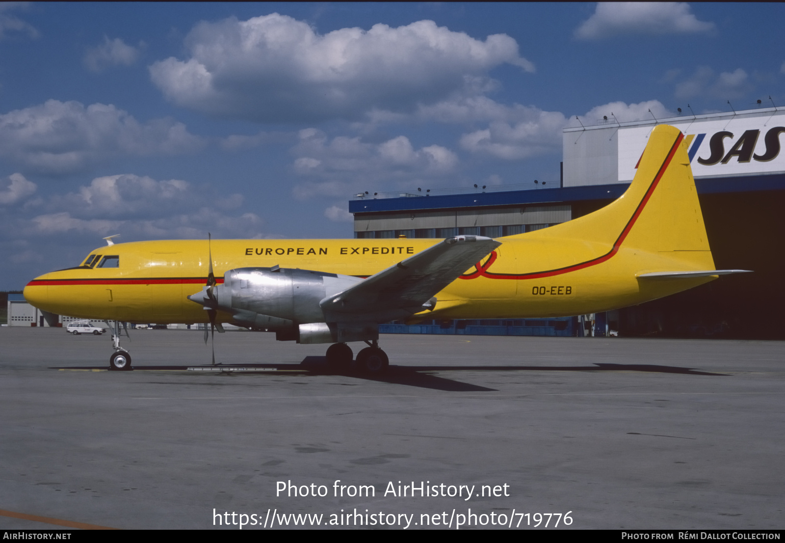 Aircraft Photo of OO-EEB | Convair 580 | European Expedite | AirHistory.net #719776